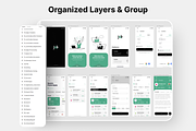 JQB - Job Finding App Figma Template, an App Template by Pixency (Thumbnail 4 of 6)