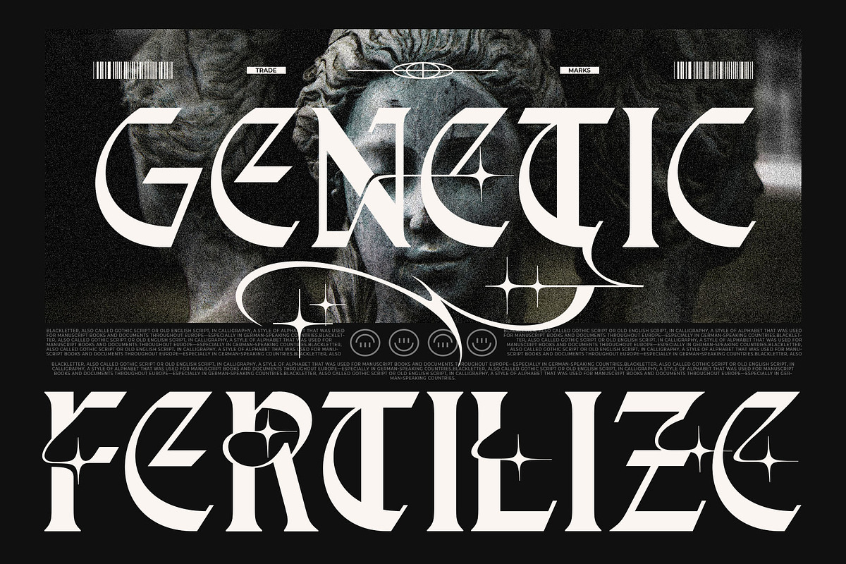 Doverise Typeface, a Blackletter Font by alit design (Photo 2 of 20)