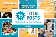 Church Social Media Marketing, a Social Media Template by ShayMadeWhat (Thumbnail 4 of 4)