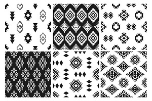 30 Aztec Southwestern Patterns Pack