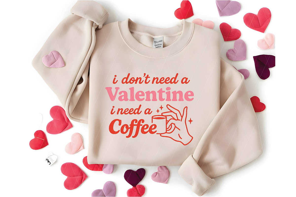 Valentine Coffee SVG PNG, an Illustration by DreamPrint404 (Photo 7 of 8)