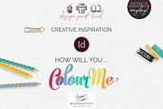 US InDesign Planner Template ColorMe, a Stationery Template by WhiteSpace Design Studio (Thumbnail 5 of 5)