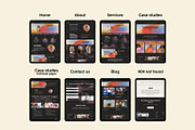 Squarespace Website template, a Squarespace Template by Ciel Lumiere (Thumbnail 9 of 11)