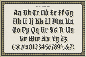 NS Philapost Fonts