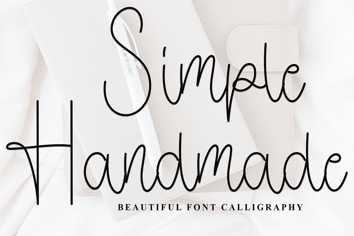 Better Handmade, a Handwritten Font by InermediaSTUDIO (Photo 5 of 8)
