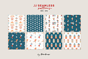 Christmas Market Scene Creator, a Seasonal Illustration by VerAna (Thumbnail 9 of 20)