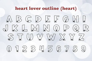 Heart Lover - Display Font