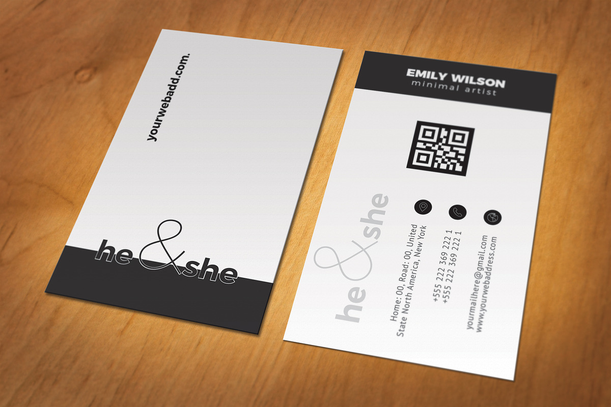 Business Card, a Business Card Template by ZAAS (Photo 4 of 5)