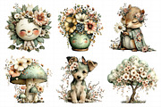 Whimsical Spring Clipart, an Illustration by Daily.Designs (Thumbnail 5 of 8)