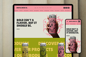 Squarespace Website Template | Bold, a Squarespace Template by Vermeulen Design Studio