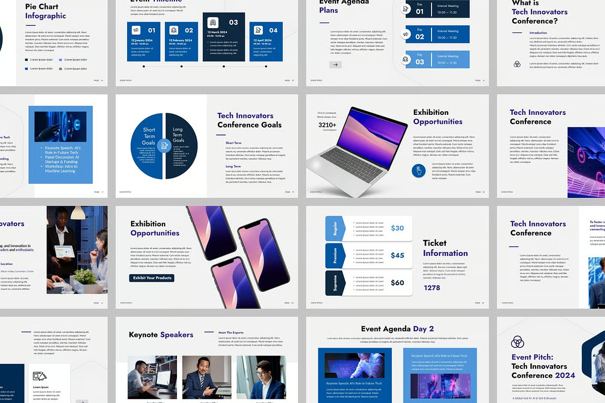 Event Pitch Powerpoint Templates, a Presentation Template by Fit-tee (Photo 2 of 2)