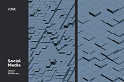 Social Media Vector Backgrounds V 03, a Background Graphic by dvtchk (Thumbnail 4 of 10)
