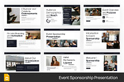 Event Sponsorship GSlides, PPoint, a Presentation Template by Fit-tee (Thumbnail 1 of 4)