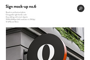 50 sign facade signboard logo mock, a Product Mockup by PrintPixel (Thumbnail 8 of 53)