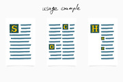 Renaissance Initials fonts, a Script Font by kaer_shop (Thumbnail 3 of 6)