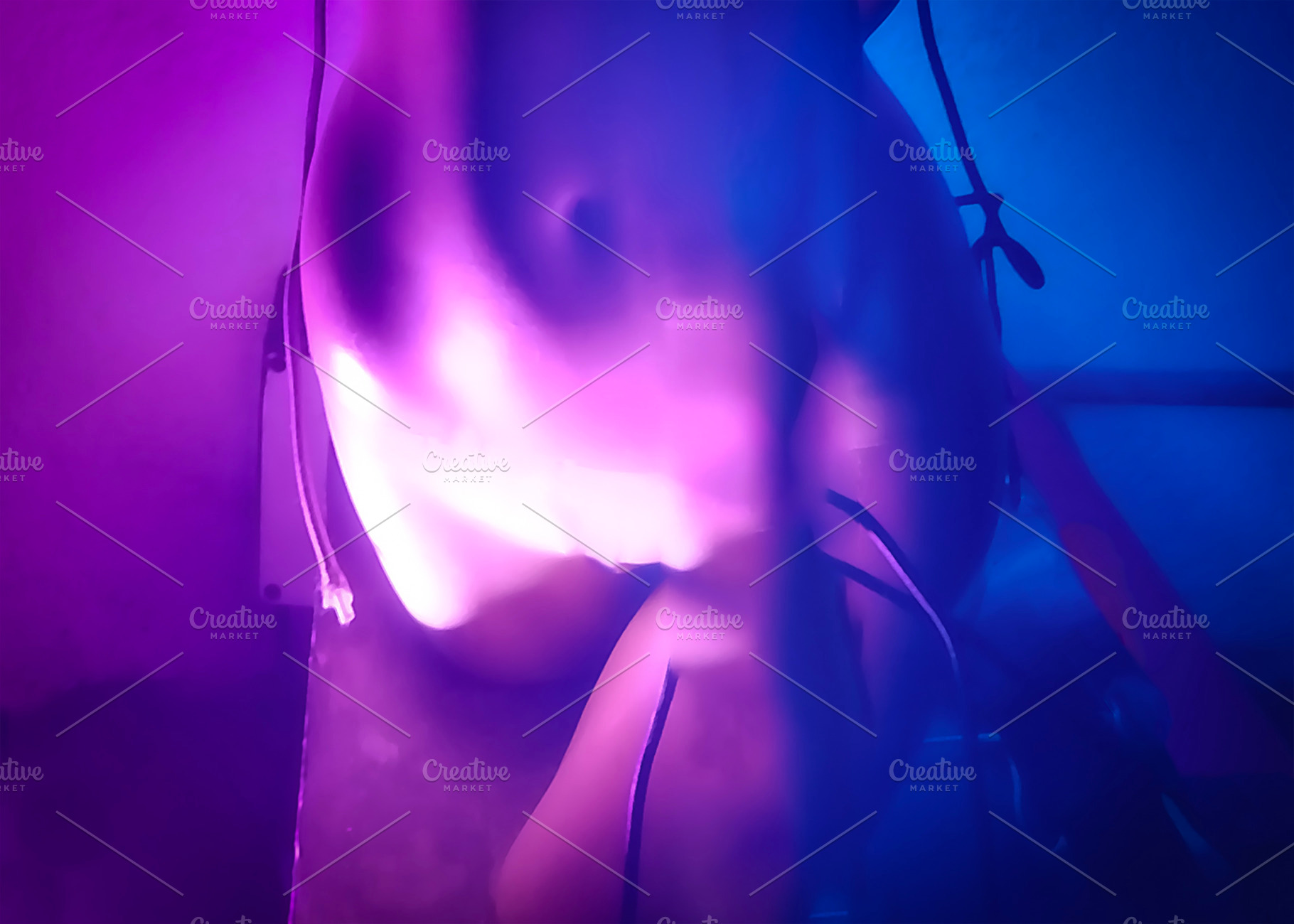 Mannequin body part sensual cyberpunk style scene, an Arts & Entertainment Photo by DanFLCreativo