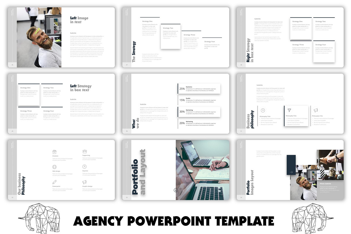 [PPTX] Agency - PowerPoint Template, a Presentation Template by litoondev (Photo 6 of 11)