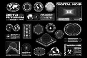Retro Futurism Brutalist Collection, a Branding & Logo Template by Graphicdome (Thumbnail 10 of 13)