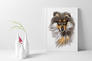 Dogs and Cats portraits, an Object Graphic by ViktoriArt (Thumbnail 3 of 8)