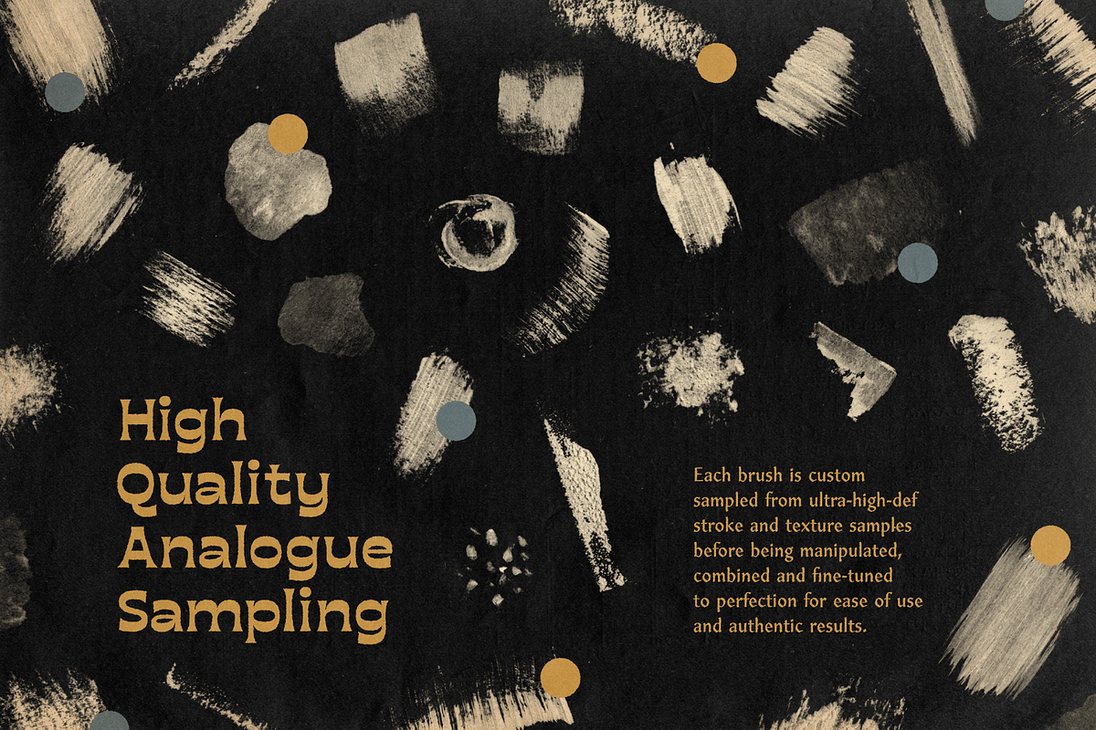 Rusty Nib Inkers for Procreate, a Brush Add-On by True Grit Texture Supply (Photo 6 of 7)