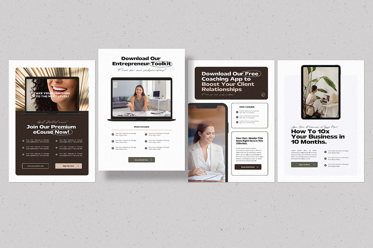 Premium Workbook Templates For Canva, a Marketing Template by AndrewPixel (Photo 11 of 12)
