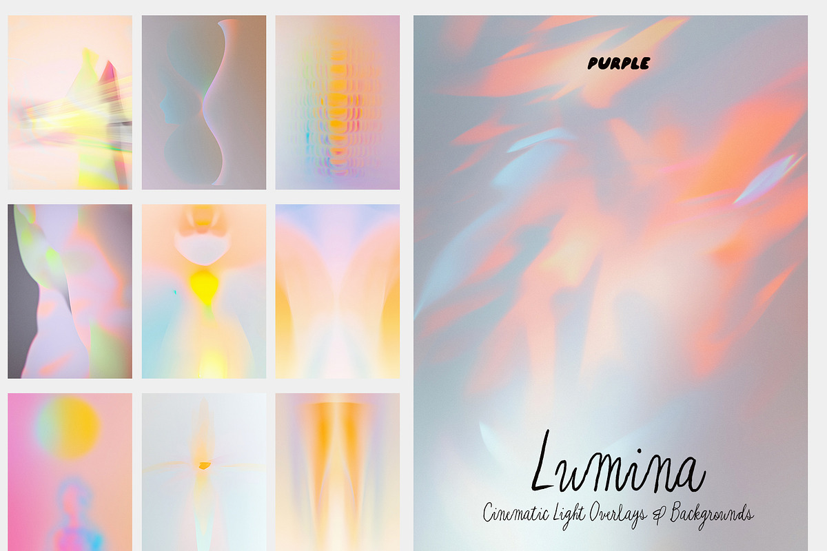 Lumina: Overlays & Backgrounds, a Texture Graphic by Purple (Photo 6 of 11)