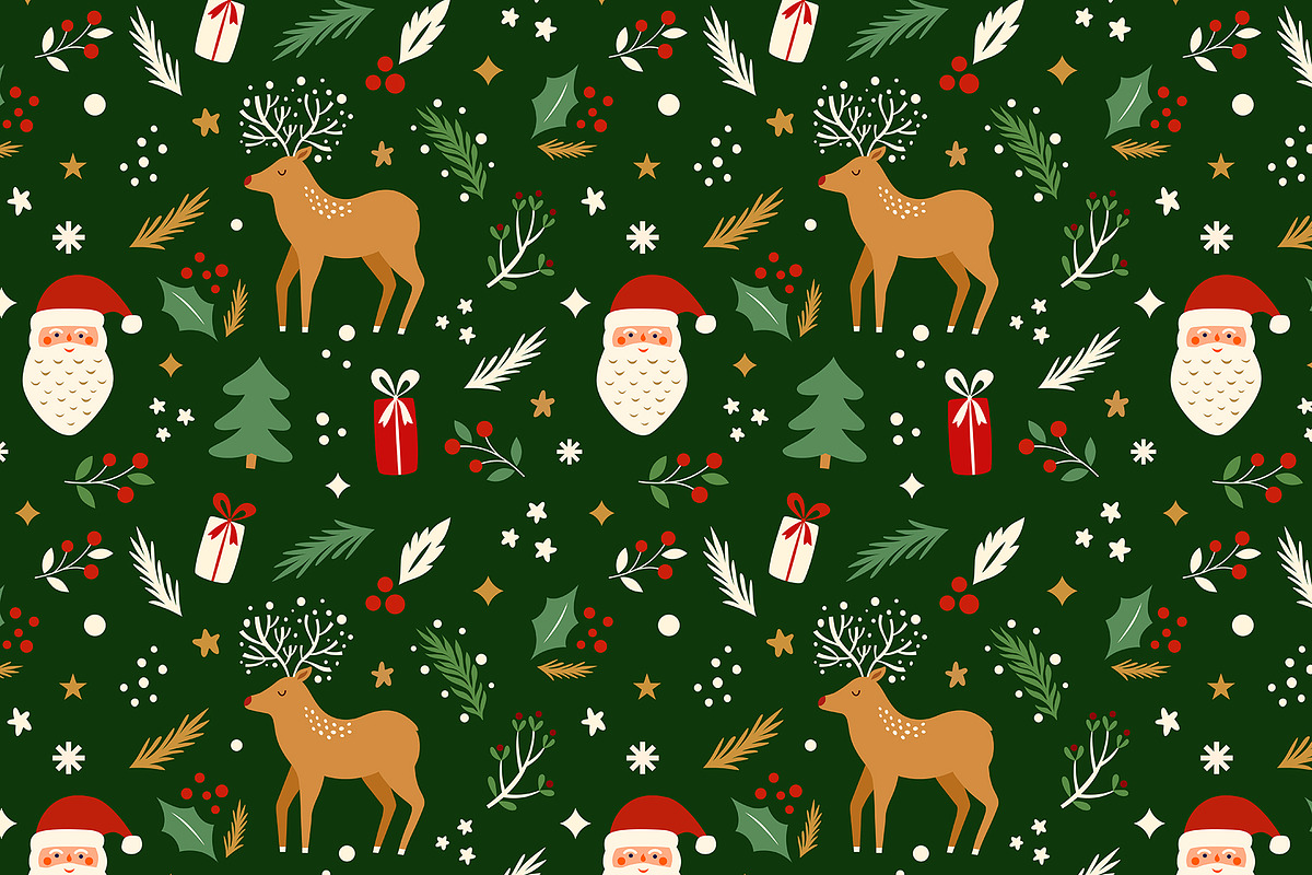 New Year & Christmas collection, a Seasonal Illustration by MoleskoStudio (Photo 30 of 38)