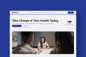 Wellvibe - Clinic Framer Template, a Templates & Theme by CocoDesign