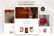 Marketing Agency Website Template, a Landing Page Template by GlamWebDesigns (Thumbnail 2 of 9)