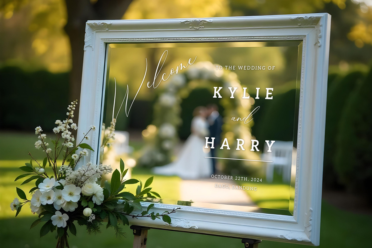 Simple Wedding Sign, a Stationery Template by Aarley Kaiven (Photo 4 of 4)
