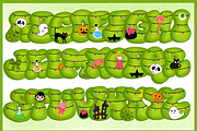 Halloween Font, a Handwritten Font by Coco Bloom (Thumbnail 5 of 9)
