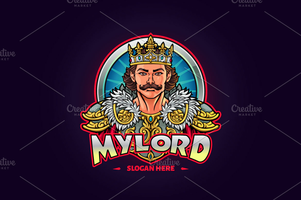 The King Logo Template, a Branding & Logo Template by Kongstones_std (Photo 2 of 7)