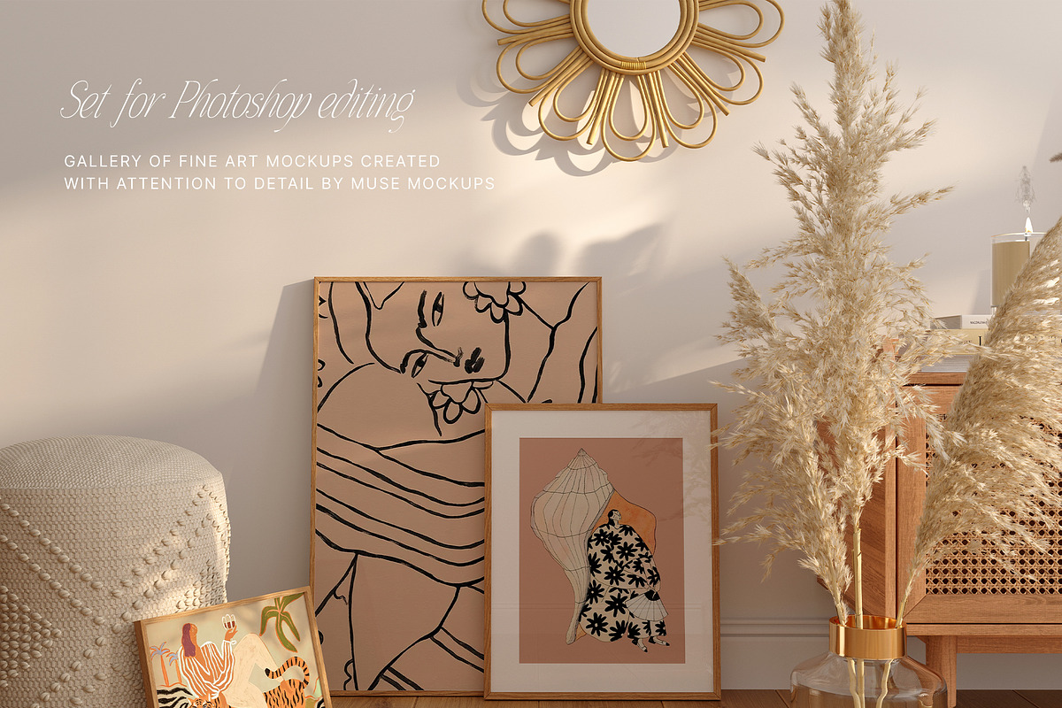 GALLERY ARTISTRY 120 Frames Mockups, a Household Mockup by Muse Mockups (Photo 16 of 27)