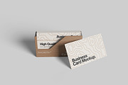 Minimalist Business Card Mockup, an Advertising Mockup by bimockup (Thumbnail 4 of 6)
