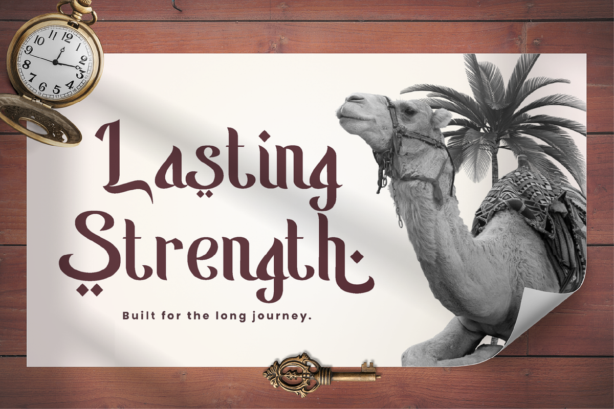 Hakia Qafila – Arabic Style Font, a Serif Font by Randi Irvan | Rvandtype (Photo 7 of 10)
