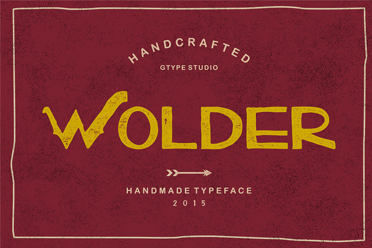 Wolder Typeface