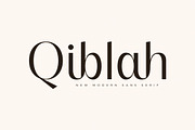 Qiblah New Modern Sans Serif, a Sans Serif Font by Storytype Studio (Thumbnail 1 of 15)