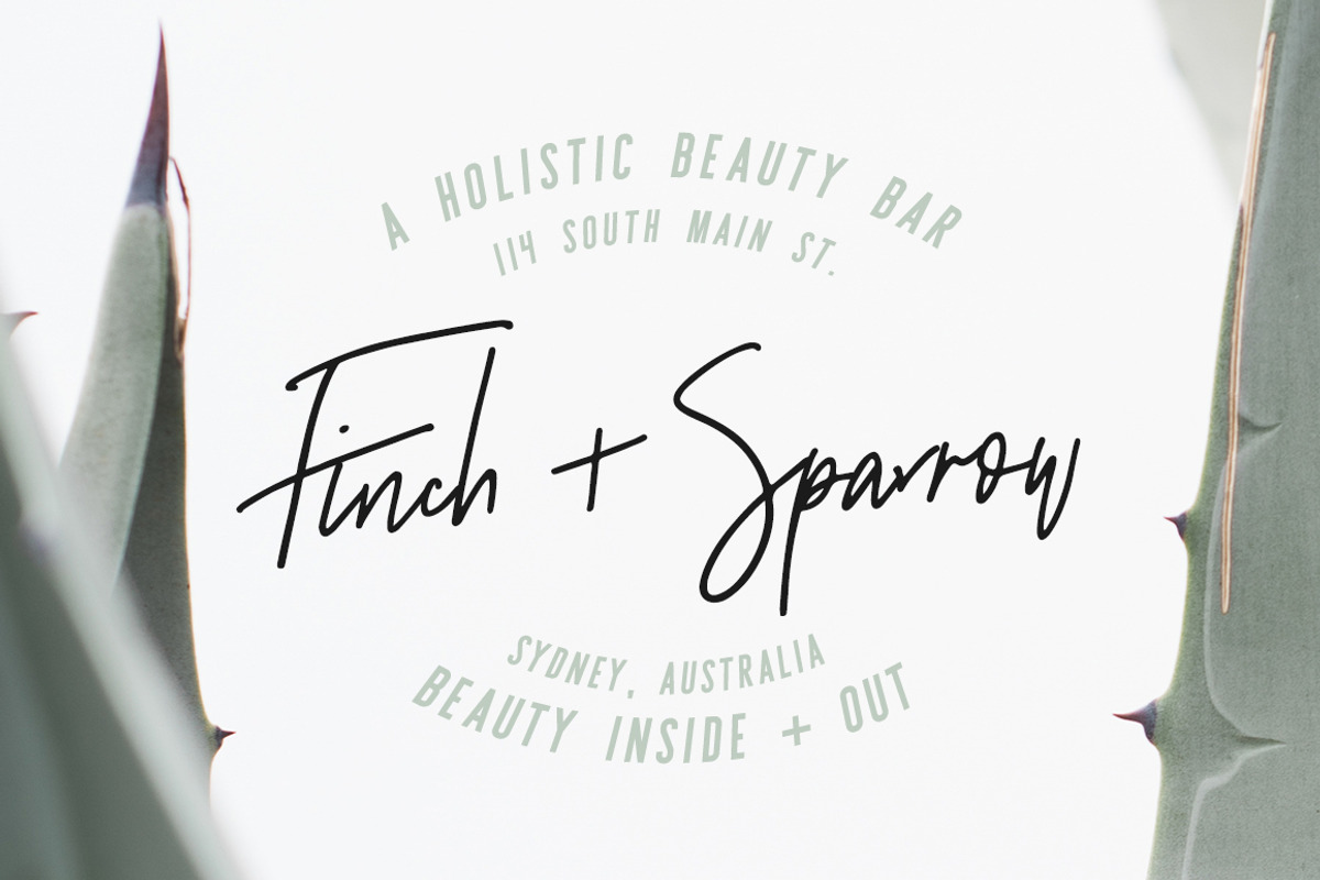 Sydney | Font Duo + 12 Free Logos preview 7