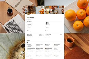 PARA method - Notion template