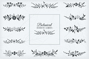 Botanical Decorative Elements, a Decorative Illustration by Solana (Thumbnail 1 of 6)