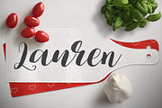 Lauren, a Handwritten Font by supfonts (Thumbnail 5 of 7)