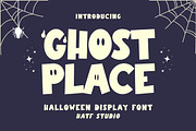 Ghost Place, a Handwritten Font by HATFSTUDIO (Thumbnail 1 of 8)