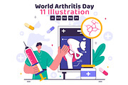 11 World Arthritis Day Illustration, a Healthcare Illustration by denayunebgt (Thumbnail 1 of 5)