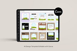 STYLA - Canva Brand Kit Social Media