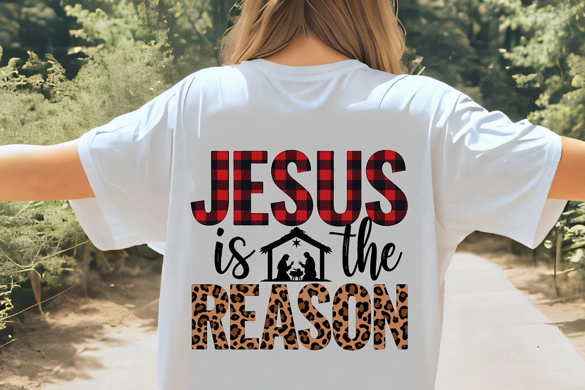 Jesus Is the Reason SVG PNG, an Illustration by CrexoraLab (Photo 2 of 4)