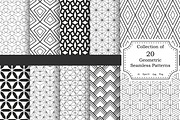 Black and white geometric patterns, a Pattern Graphic by ExpressShop (Thumbnail 1 of 5)