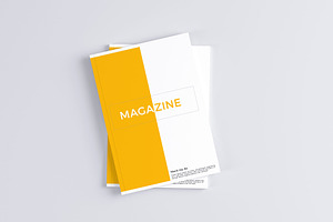 Magazine A4 Mock-Up