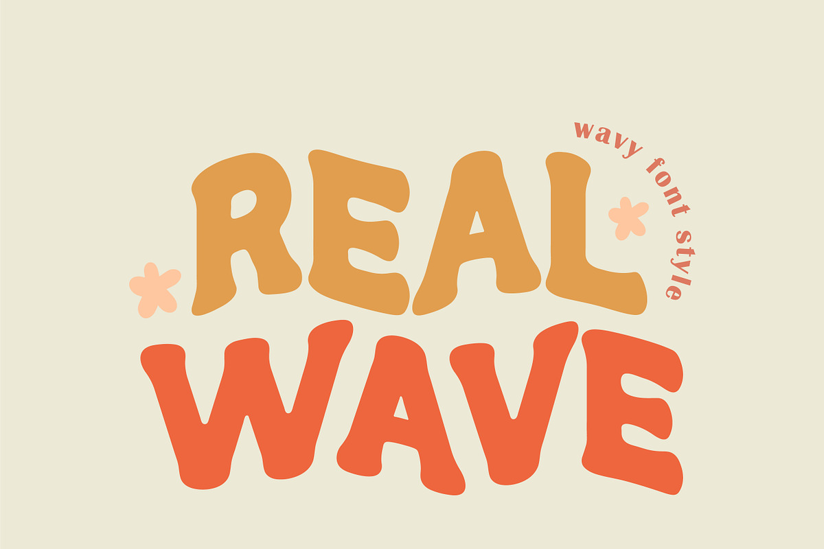 Wavy Stacked Bundle- Retro Font, a Serif Font by MaxArt Foundry (Photo 8 of 14)