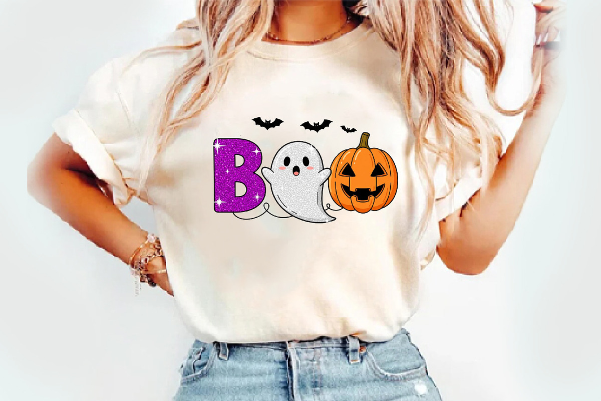 Glitter Halloween Png, an Illustration by Watercolor design (Photo 3 of 3)