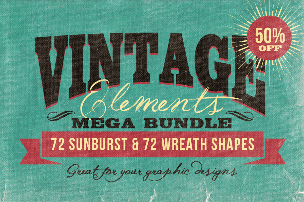 SALE Vintage Elements Bundle